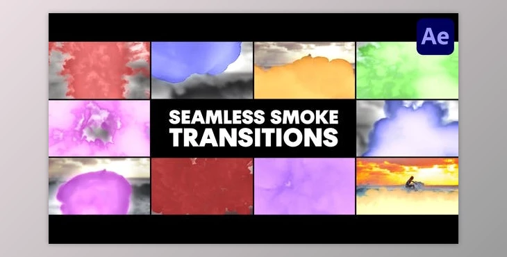 Download Seamless Smoke Transitions for After Effects (Videohive 52995973)