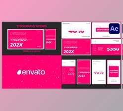Download Dynamic Typography Scenes for After Effects (Videohive 52996344) - AE Project