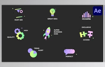 Download Business Icons And <span class='badge badge-warning'>Titles</span> for After Effects (<span class='badge badge-warning'>Videohive</span> 52543651) - AE Project