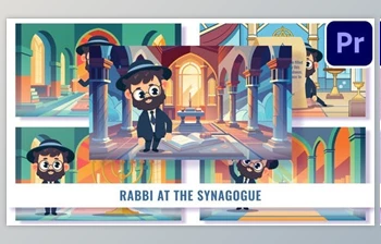 Download 5 Concepts Flat <span class='badge badge-warning'>Character</span> Rabbi MOGRTs For Premiere Pro (Videohive 52590898)