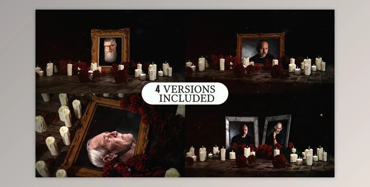 Download Funeral Memorial Card Pack (Videohive 52947617) - AE Project