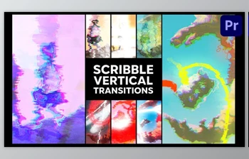 Download Scribble Vertical Transitions | <span class='badge badge-warning'>Premiere</span> <span class='badge badge-warning'>Pro</span> MOGRT (Videohive 52610136)