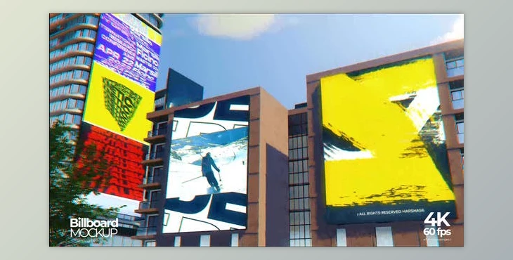 Download Cityscape Billboard Building (Videohive 52917599) - AE Project