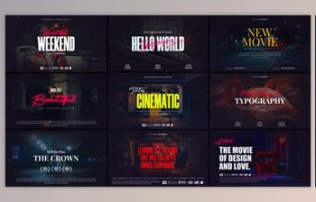 Download Cinematic Film Titles for <span class='badge badge-warning'>Premiere</span> <span class='badge badge-warning'>Pro</span> (Videohive 52871633)