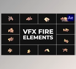 Download VFX Flames Elements for After Effects (Videohive 52466129) - AE Project