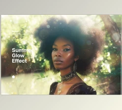 Download Summer Glow Photo Effect - 279915997