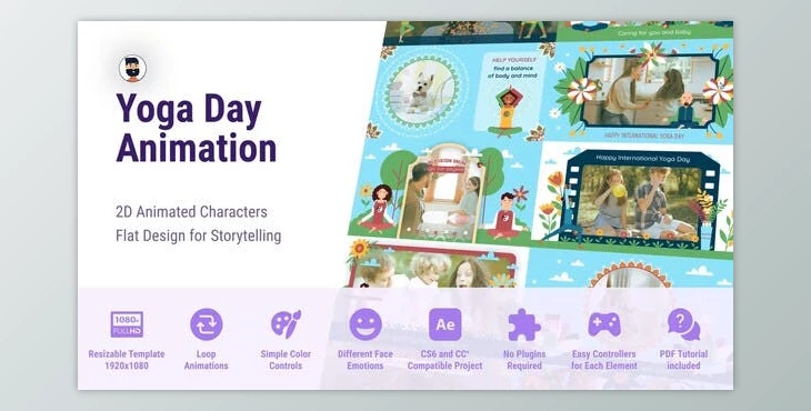 Download Meditation Yoga Day Course Promo MOGRT Premiere Pro (Videohive 52681350)