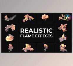 Download Realistic Flame Effects for DaVinci Resolve (Videohive 52681703)