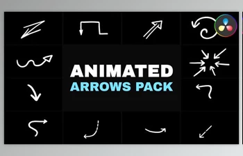 Download Animated <span class='badge badge-warning'>Arrows</span> Highlighters Pack | DaVinci Resolve (Videohive 52659922)