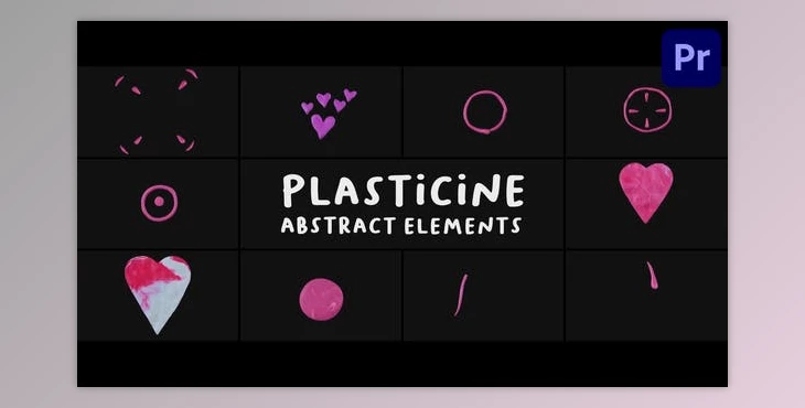 Download Plasticine Abstract Elements | Premiere Pro MOGRT (Videohive 52689682)