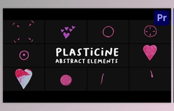 Download Plasticine Abstract Elements | <span class='badge badge-warning'>Premiere</span> <span class='badge badge-warning'>Pro</span> MOGRT (Videohive 52689682)