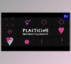 Download Plasticine Abstract Elements | Premiere Pro MOGRT (Videohive 52689682)