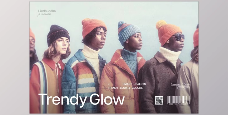 Download Trendy Glow Photo Effect- 279700321