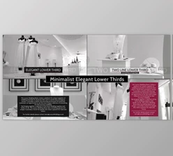 Download Minimalist Elegant – Lower Thirds Package (Videohive 4972938) - AE Project