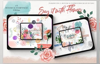 Download Say It With Flowers Bundle <span class='badge badge-warning'>Creative</span> Market - 4692468