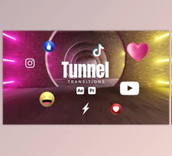 Download Tunnel Transitions (Videohive 53256059) - AE Project