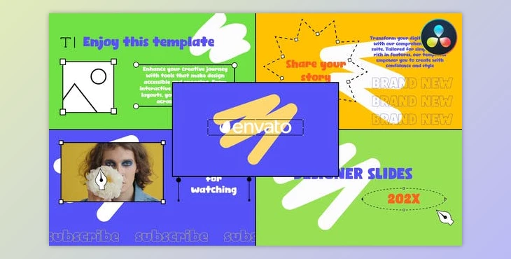 Download Designer Slides for DaVinci Resolve (Videohive 52704110)