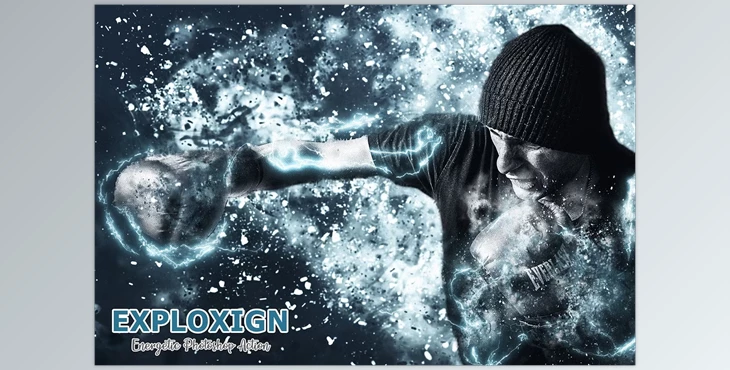 Download ExploXign – Energetic PS Action Creative Market - 7090483