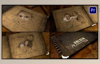 Download <span class='badge badge-warning'>Golden</span> Memories Album (Videohive 52602087)