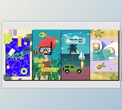 Download Summer Pixel Art Stories (Videohive 52742556)