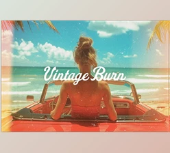 Download Vintage Burn Photo Effect - 279641881