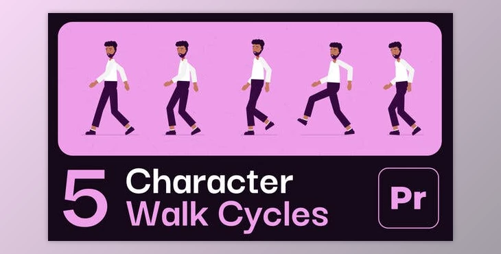 Download Character Animation Walk Cycles (Videohive 53302224)
