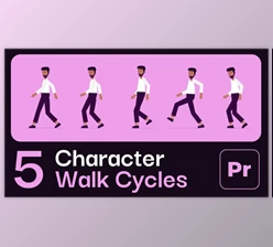 Download Character Animation Walk Cycles (Videohive 53302224)