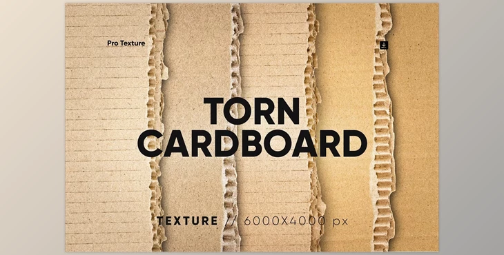 Download 25 Ripped Cardboard Overlay - 278871995