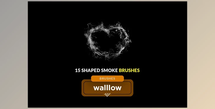 Download Creative shapes: 15 smoke brushes - 279329005