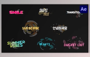 Download Liquid Shapes <span class='badge badge-warning'>Titles</span> for After Effects (<span class='badge badge-warning'>Videohive</span> 53414989) - AE Project