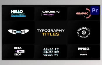 Download Typography Titles for Premiere <span class='badge badge-warning'>Pro</span> (<span class='badge badge-warning'>Videohive</span> 53315299)
