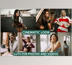Download Cinematic LUTs Pack Photos / Videos CreativeMarket - 7458267