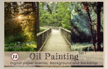 Download Digital Oil Painting Photoshop <span class='badge badge-warning'>Drawing</span> CreativeMarket - 7408348