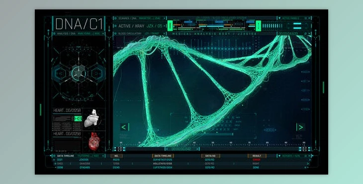 Download HUD Medical DNA1 (Videohive 52901075) - AE Project