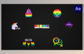 Download LGBTQ+ Titles for <span class='badge badge-warning'>After</span> <span class='badge badge-warning'>Effects</span> (<span class='badge badge-warning'>Videohive</span> 52830503) - AE <span class='badge badge-warning'>Project</span>