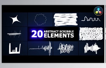 Download Abstract Scribble Elements | <span class='badge badge-warning'>DaVinci</span> <span class='badge badge-warning'>Resolve</span> (<span class='badge badge-warning'>Videohive</span> 53327364)