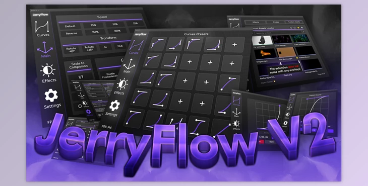 JryMedia - Download JerryFlow V2 v2.3.1 for After Effects and Premiere Pro (Win, Mac-v2.0.1)