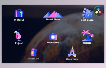 Download Travel Icons And Titles for <span class='badge badge-warning'>DaVinci</span> <span class='badge badge-warning'>Resolve</span> (<span class='badge badge-warning'>Videohive</span> 52743114)