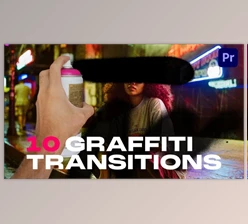 Download Graffiti Transitions | MOGRT (Videohive 53500311) - PR Project