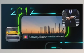 Download Corporate <span class='badge badge-warning'>Line</span> Glow Timeline Slideshow (Videohive 53525510) - AE Project