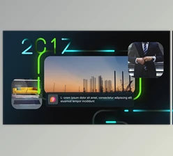 Download Corporate Line Glow Timeline Slideshow (Videohive 53525510) - AE Project