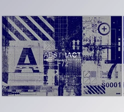 Download Abstract Digital Collage Textures - 134904431