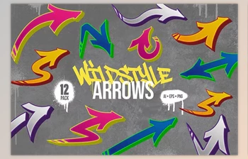 Download Wildstyle Graffiti <span class='badge badge-warning'>Arrows</span> Pack - 139897614