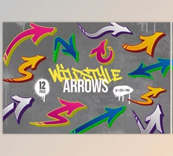 Download Wildstyle Graffiti Arrows Pack - 139897614