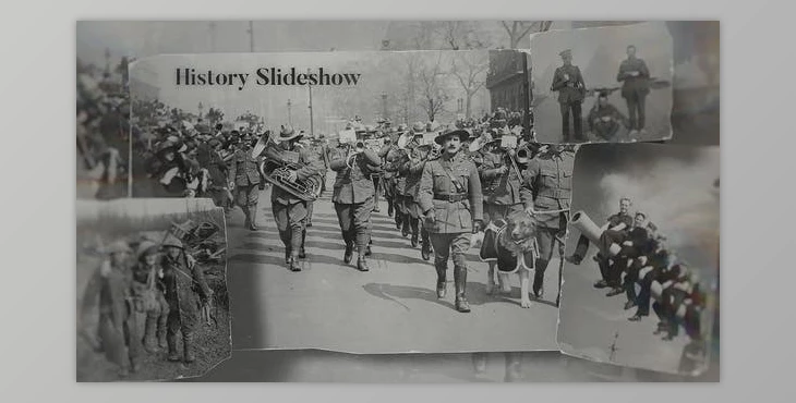 Download History Slideshow (Videohive 53454455) - AE Project