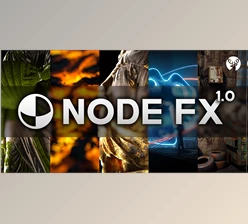 Download Blender Market - Node Fx 1.0 (Node Effect) Procedural Shaders