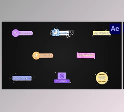 Download Social Media Liquid Plates for After Effects (Videohive 53542644) - AE Project