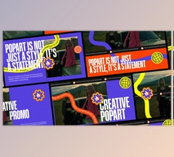 Download Pop Art Promo After Effect Template (Videohive 53544308) - AE Project
