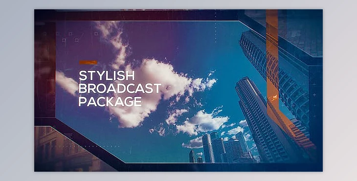 Download Stylish Broadcast Package (Videohive 13498438) - AE Project