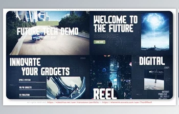 Download Amazing <span class='badge badge-warning'>Future</span> Technologies (Videohive 53552696) - AE Project